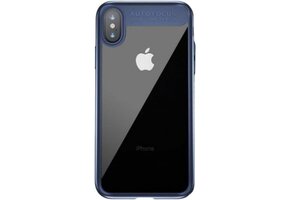 Baseus Ultra Slim Case for iPhone X/Xs - Clear/Blue