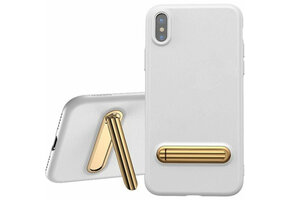 Baseus Happy Watching Supporting Case With Stent for iPhone X/Xs - White