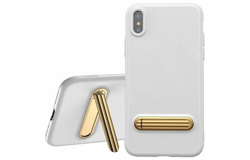 Baseus Happy Watching Supporting Case With Stent for iPhone X/Xs - White