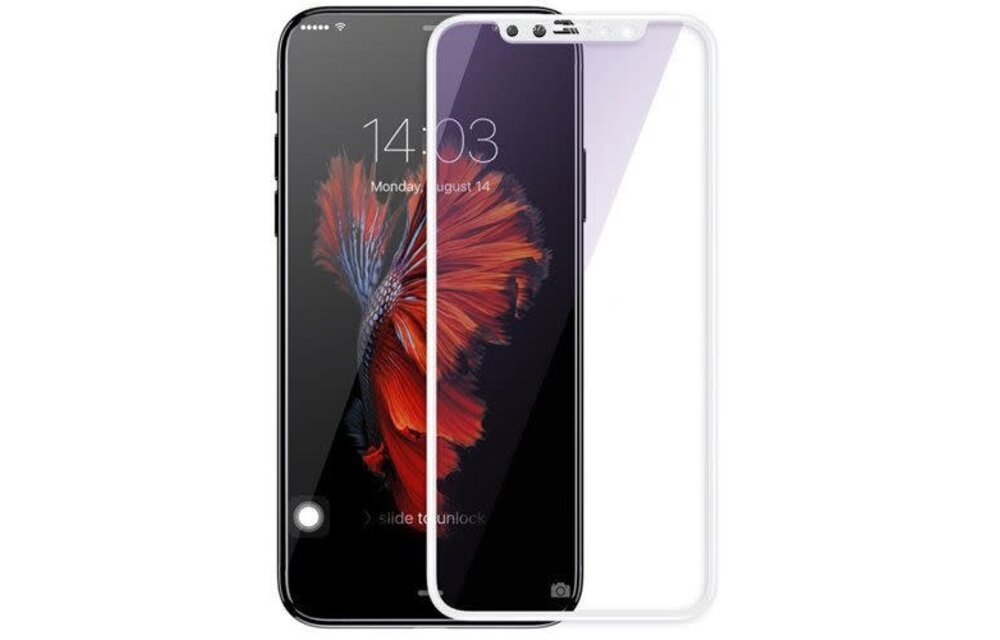 Baseus 0.23mm (Silk-Screen) Tempered Glass Film for iPhone X/Xs/11 Pro - Matte