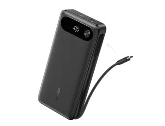 Anker Two-Way Power Bank Built in USB-C Cable 87W 20,000mAh - Black