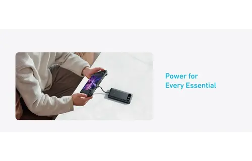 Anker Two-Way Power Bank Built in USB-C Cable 87W 20,000mAh - Black