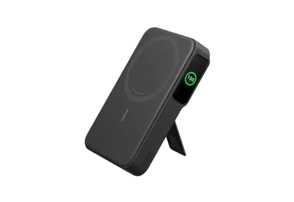 Anker MagGo Power Bank 10K with Stand & Smart Display 10,000mAh - Black