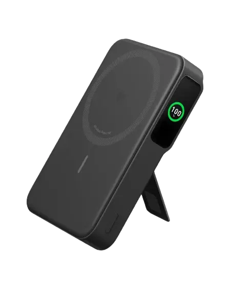Anker MagGo Power Bank 10K with Stand & Smart Display 10,000mAh - Black