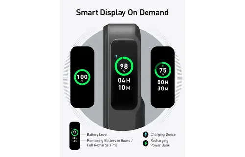 Anker MagGo Power Bank 10K with Stand & Smart Display 10,000mAh - Black