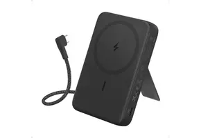 Anker Zolo Magnetic Power Bank Built in Stand & USB-C 30W Cable 10,000mAh - Black