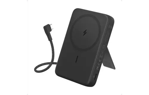 Anker Zolo Magnetic Power Bank Built in Stand & USB-C 30W Cable 10,000mAh - Black