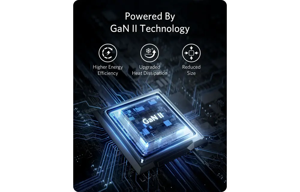 Anker High Speed 3-in1 GaN Charger 65W - Black