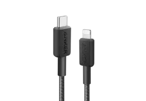 Anker 322 Braided USB-C to Lightning Cable 10ft/3m - Black