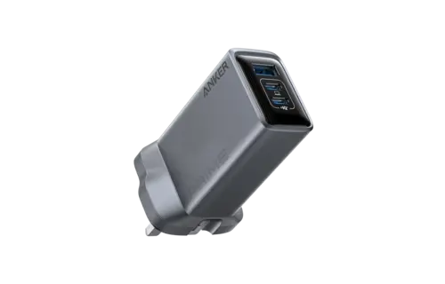 Anker Prime Powerful and Portable Charger 3 Ports GaN Charger 100W  - Gray