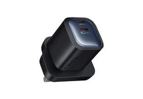 Mcdodo Gana Mini Gan Tech Dual USB-C Ports Charger 45W - Black