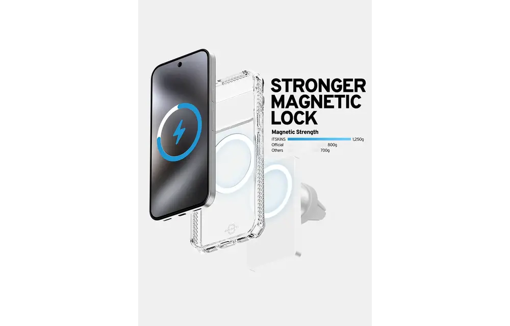 Itskins Hybrid Clear MagSafe Case for Google Pixel 10 Pro XL - Transparent