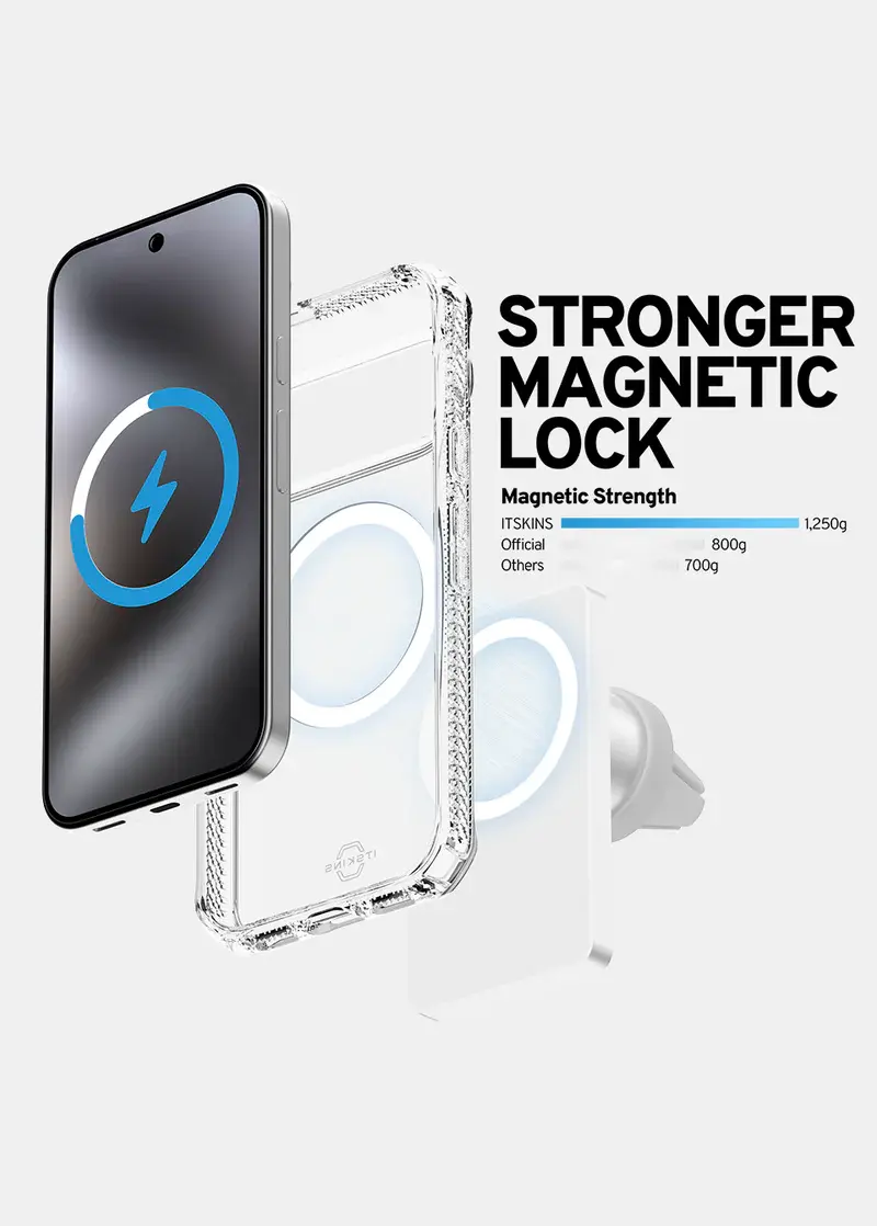 Itskins Hybrid Clear MagSafe Case for Google Pixel 10 Pro XL - Transparent