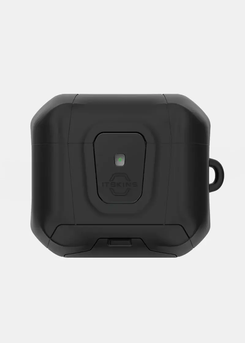 ITSKINS Hybrid Stand Pro Case for AirPods 4 - Black