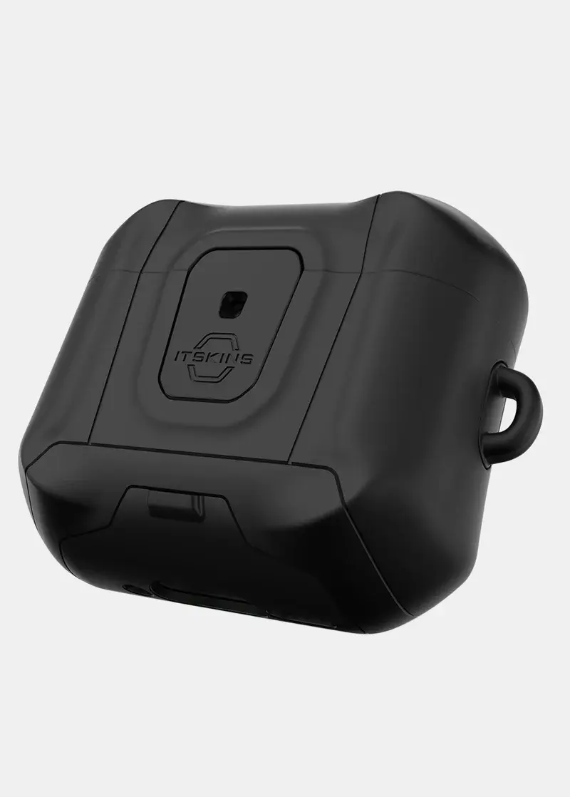 ITSKINS Hybrid Stand Pro Case for AirPods 4 - Black