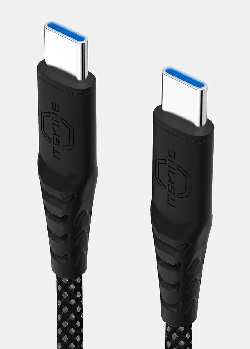 ITSKINS Hybrid 100W Cable USB-C to USB-C 1.5m - Black