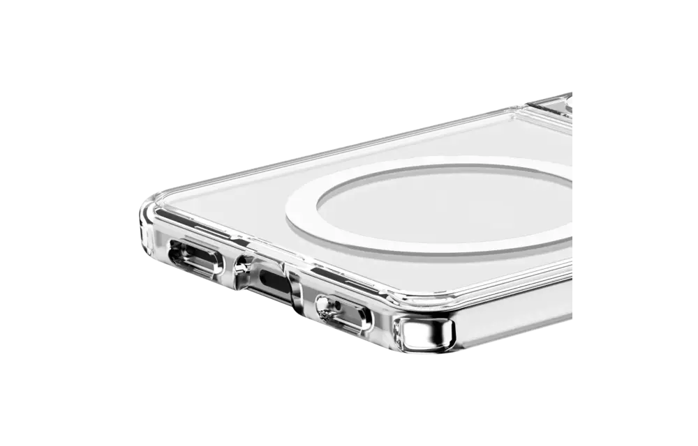 Avana ice Clear with Ring with MagSafe Case for Samsung Galaxy Z Flip 7 - Transparent
