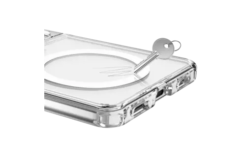 Avana ice Clear with Ring with MagSafe Case for Samsung Galaxy Z Flip 7 - Transparent