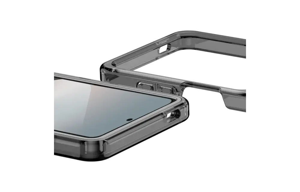 Avana ice Clear with Ring with MagSafe Case for Samsung Galaxy Z Flip 7 - Smoke