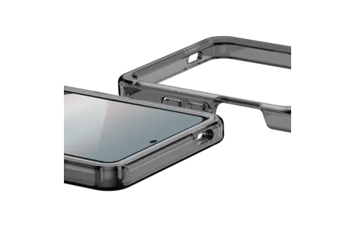 Avana ice Clear with Ring with MagSafe Case for Samsung Galaxy Z Flip 7 - Smoke