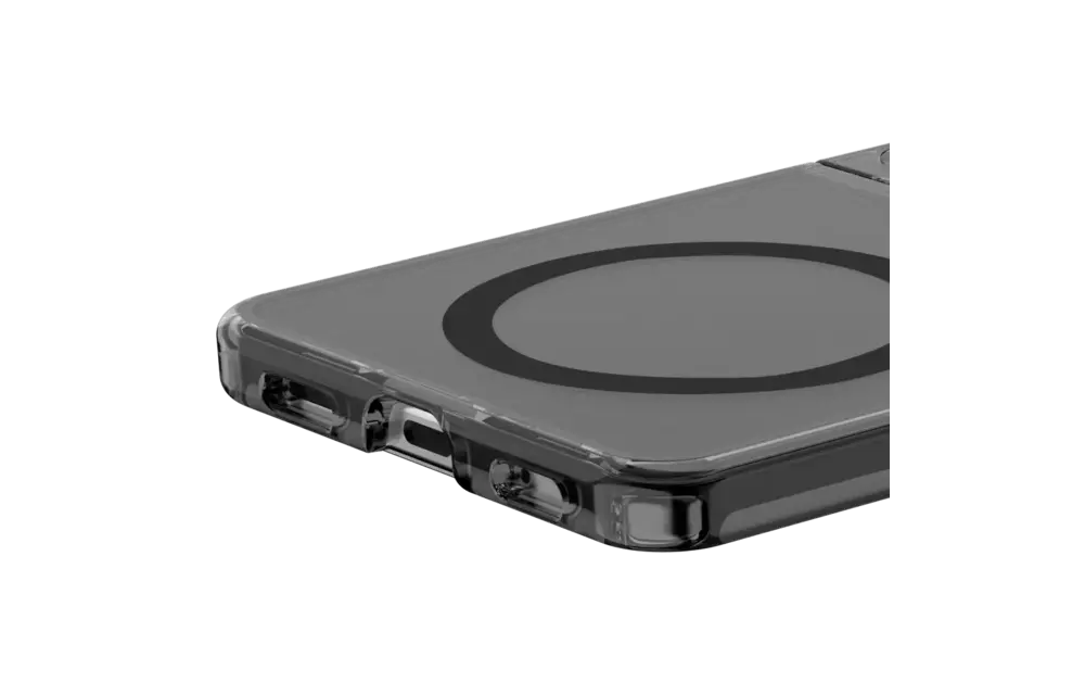 Avana ice Clear with Ring with MagSafe Case for Samsung Galaxy Z Flip 7 - Smoke