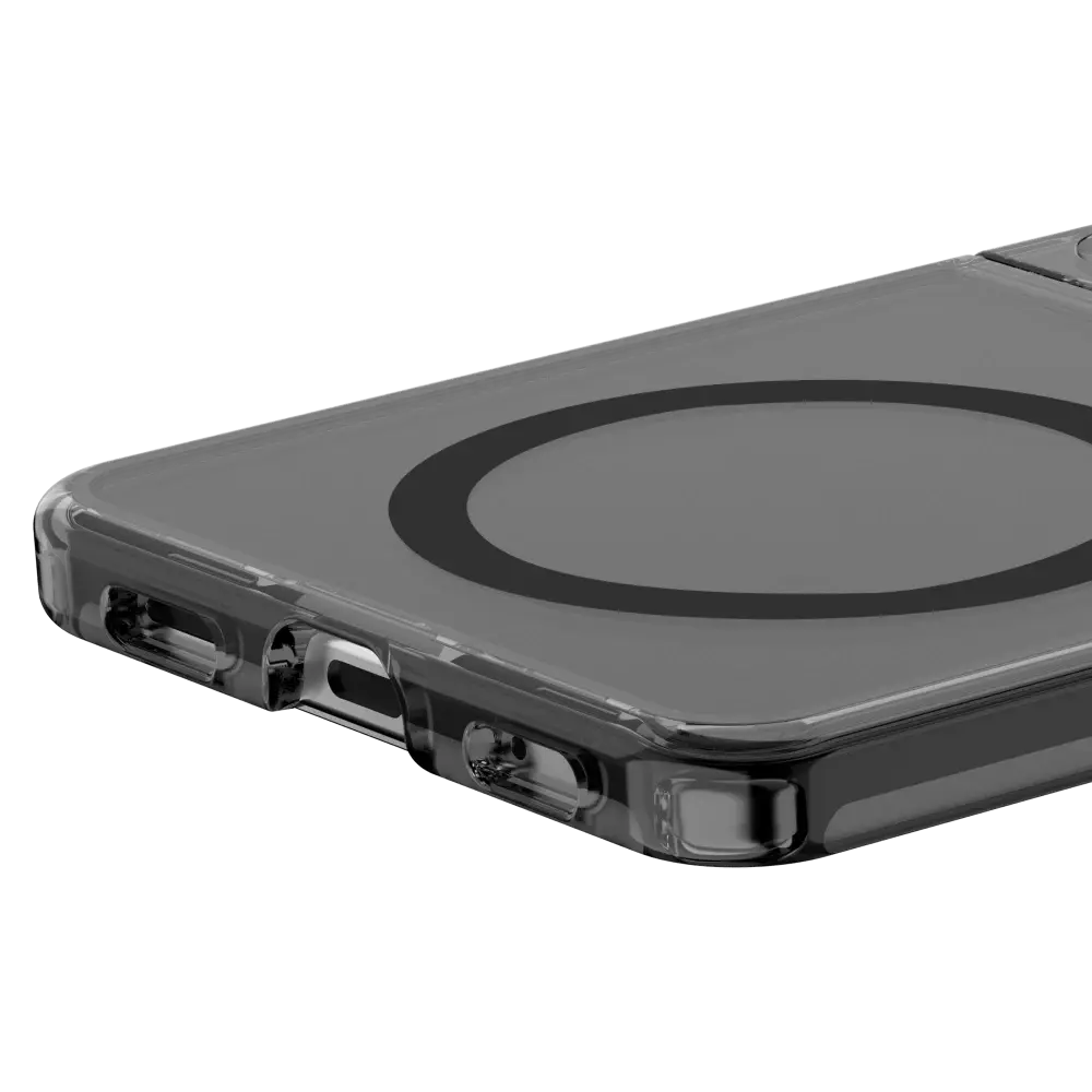 Avana ice Clear with Ring with MagSafe Case for Samsung Galaxy Z Flip 7 - Smoke