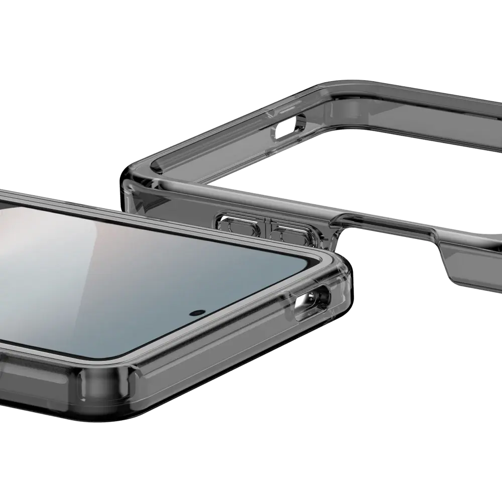 Avana ice Clear with Ring with MagSafe Case for Samsung Galaxy Z Flip 7 - Smoke