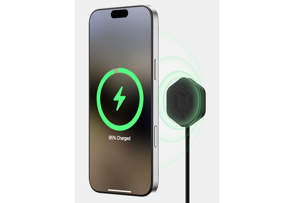 ITSKINS Supreme Hexo MagSafe Wireless Charging Pad - Black