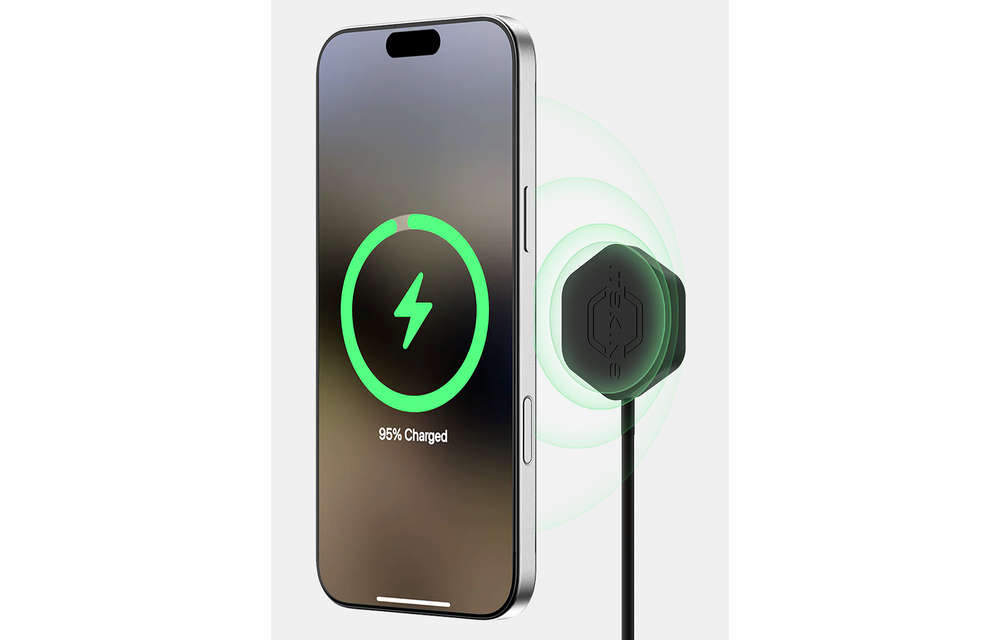 ITSKINS Supreme Hexo MagSafe Wireless Charging Pad - Black