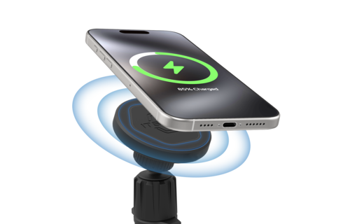 ITSKINS Hybrid Vent Mount Plus Hexo MagSafe Wireless Charger - Black