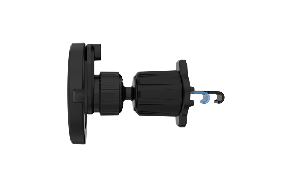 ITSKINS Hybrid Vent Mount Plus Hexo MagSafe Wireless Charger - Black