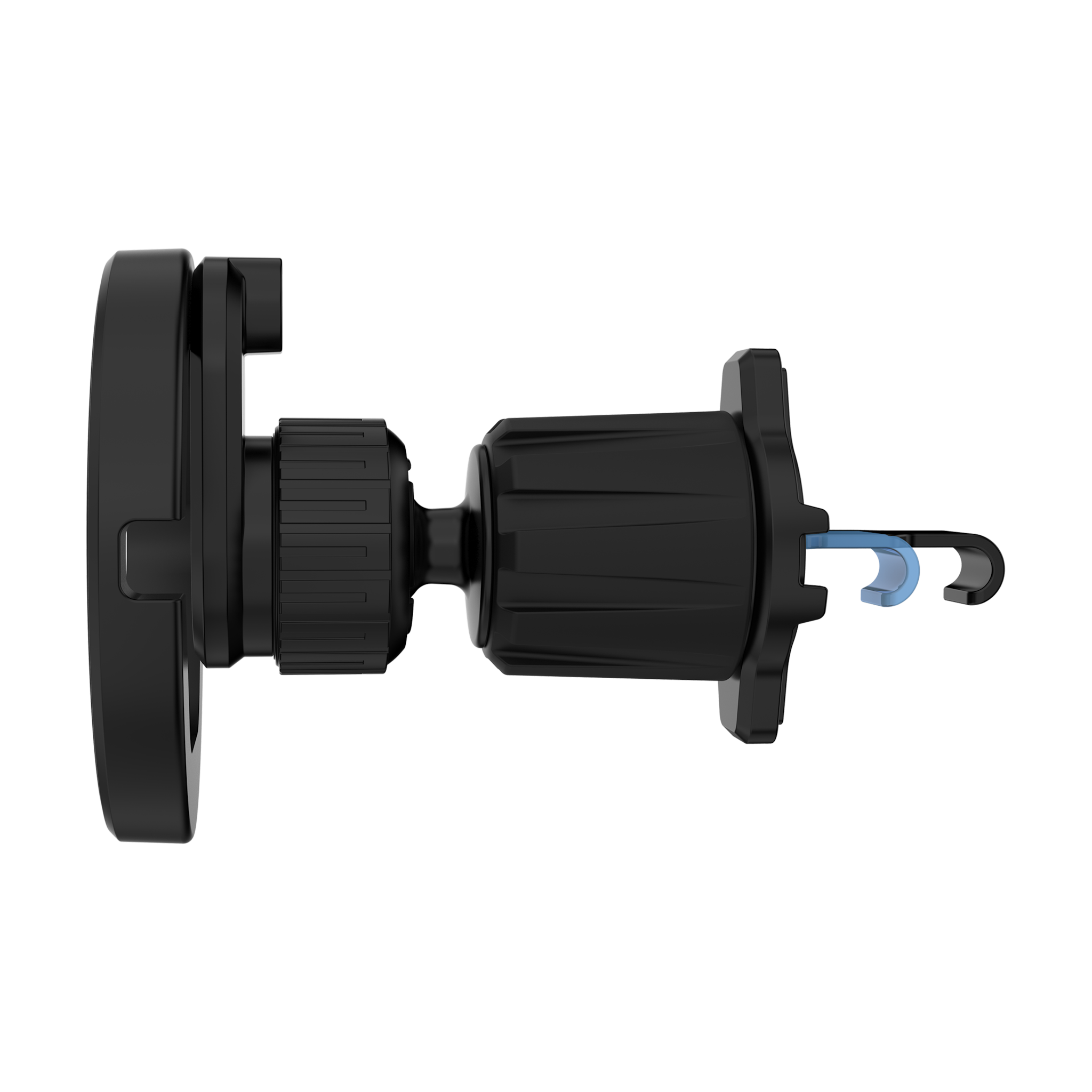 ITSKINS Hybrid Vent Mount Plus Hexo MagSafe Wireless Charger - Black