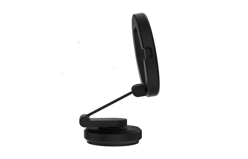 ITSKINS Hybrid Stick-On 360 Mount Plus Hexo MagSafe Wireless Charger - Black