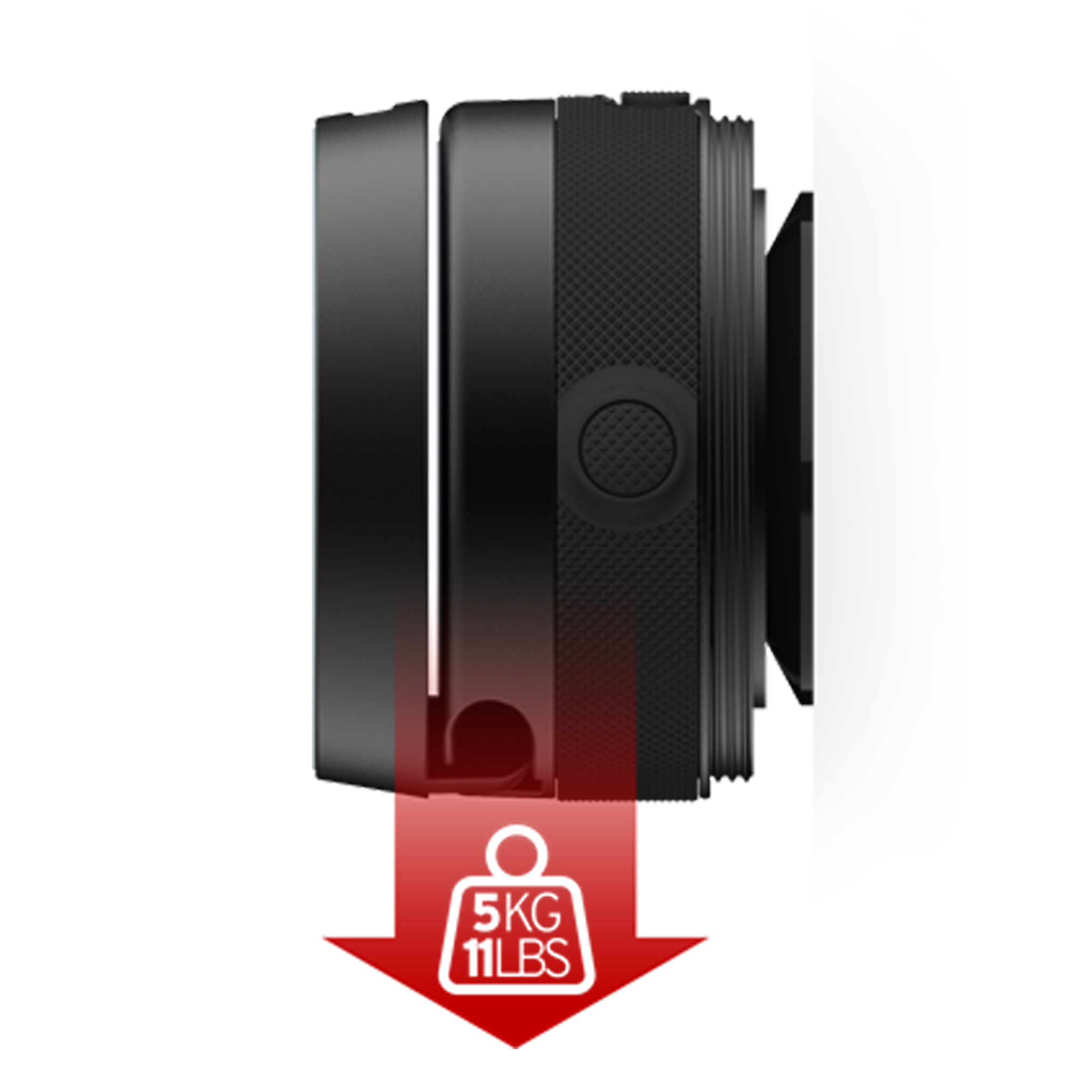 ITSKINS Supreme Power Grip Suction Dock MagSafe Mount - Black