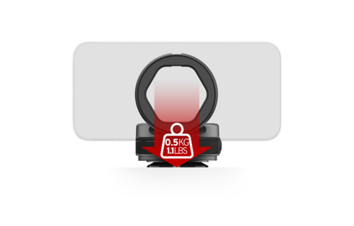 ITSKINS Supreme Power Grip Suction Dock MagSafe Mount - Black