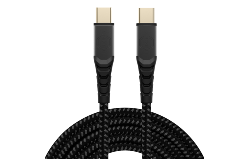 ITSKINS Supreme 140W Cable USB-C to USB-C With Cable Organizer 2m - Black
