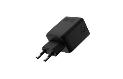 ITSKINS Spectrum 35W PD Fast Charger 2 Port USB-C EU Plug - Black