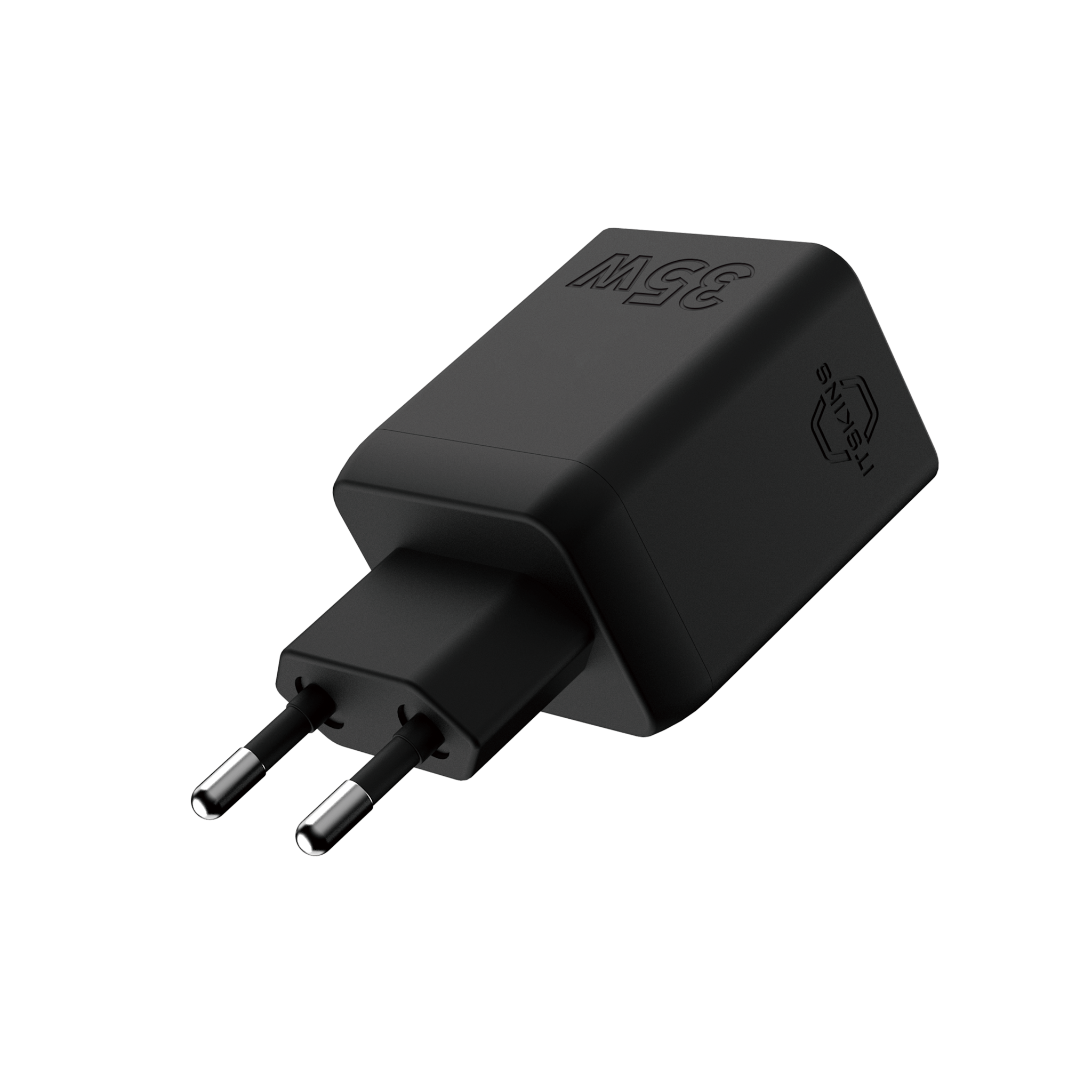 ITSKINS Spectrum 35W PD Fast Charger 2 Port USB-C EU Plug - Black
