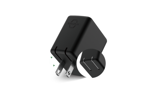 ITSKINS Spectrum 35W PD Fast Charger 2 Port USB-C, US Plug - Black