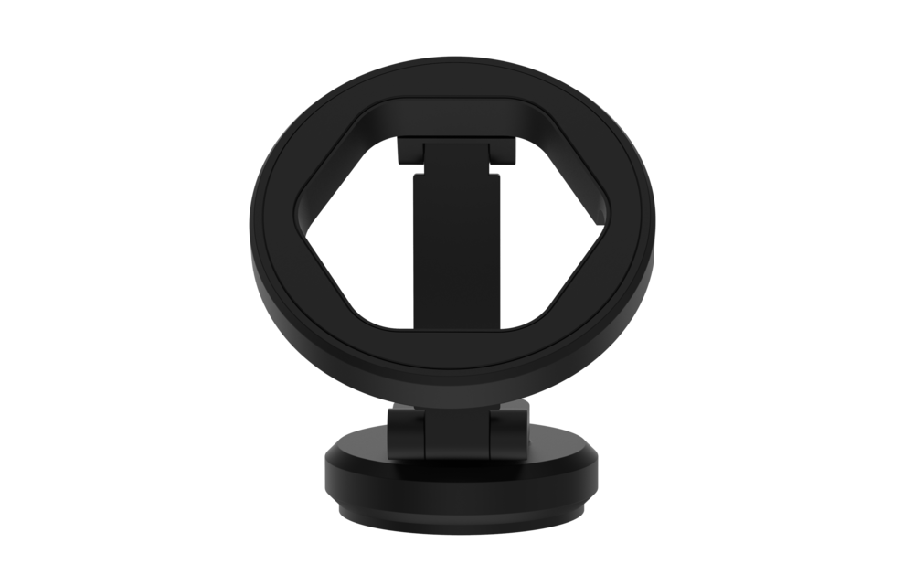 ITSKINS Hybrid Stick-On 360 Mount Plus Hexo MagSafe Wireless Charger - Black
