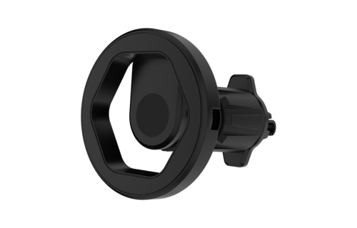 ITSKINS Hybrid Vent Mount Plus Hexo MagSafe Wireless Charger - Black