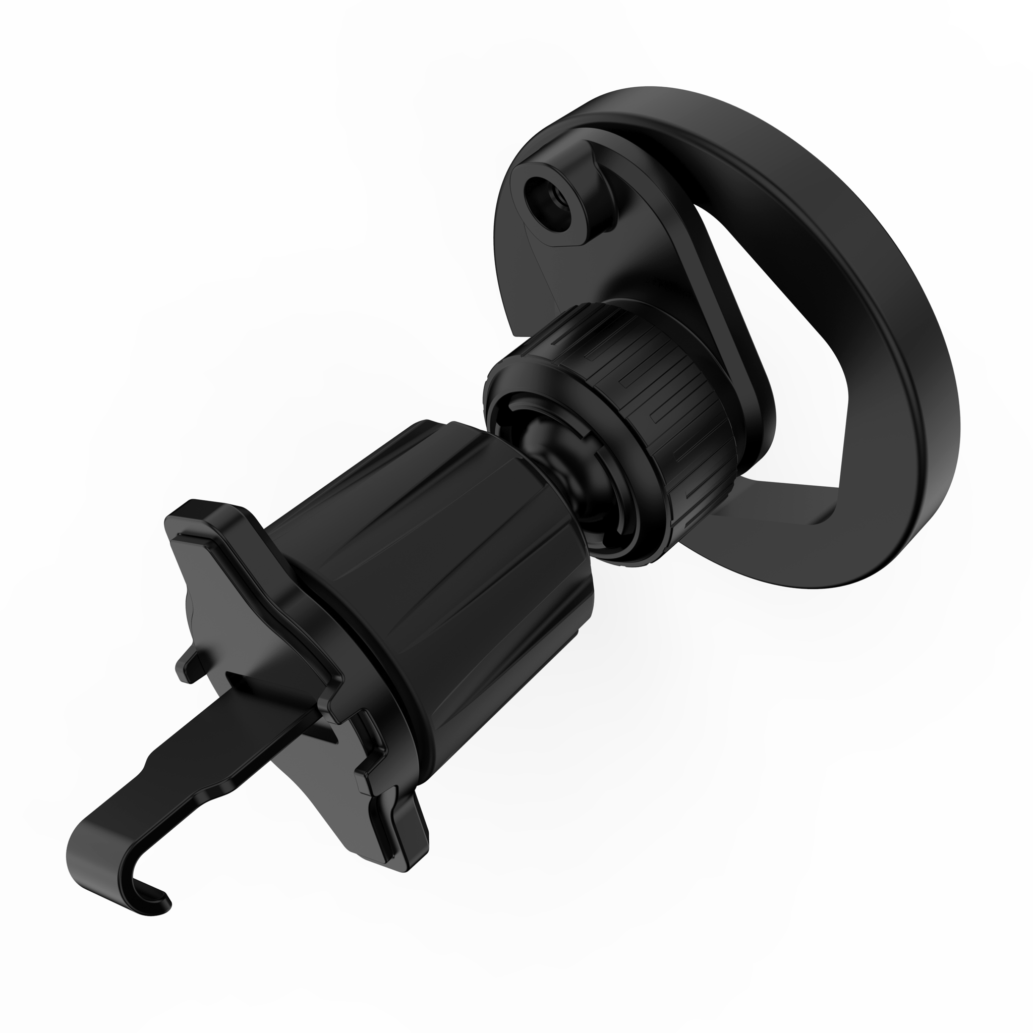 ITSKINS Hybrid Vent Mount Plus Hexo MagSafe Wireless Charger - Black