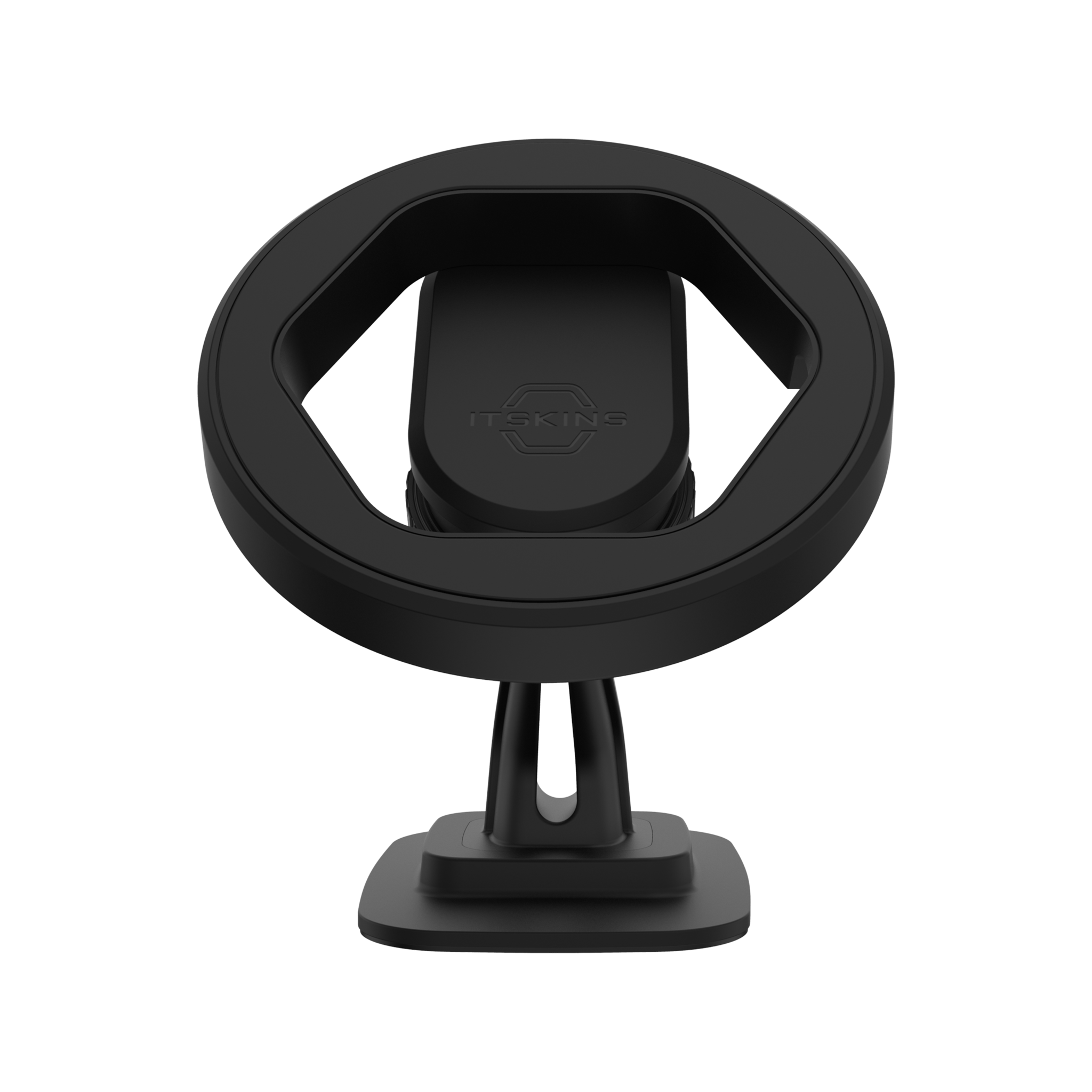 ITSKINS Hybrid Dash Mount Plus Hexo MagSafe Wireless Charger - Black
