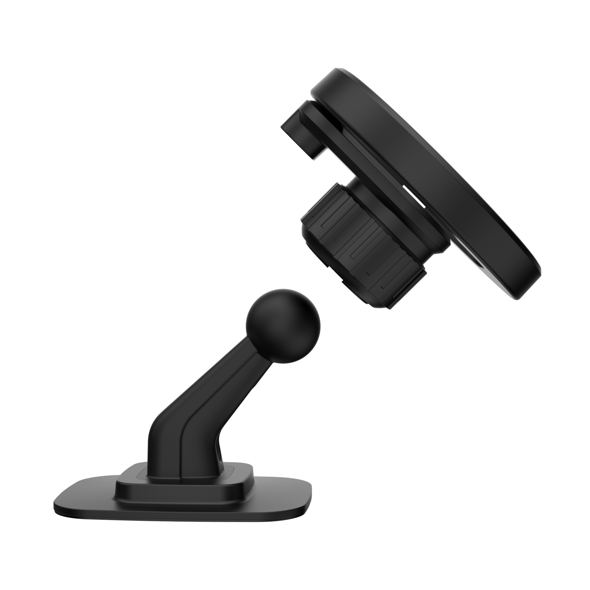 ITSKINS Hybrid Dash Mount Plus Hexo MagSafe Wireless Charger - Black