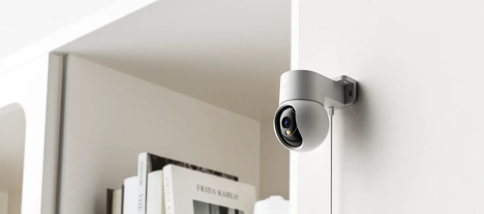 Imou Ranger Mini Integrated-Bracket 3K Image Full-color Night Vision 360 Rotate Indoore Smart Security Camara 5pm - White