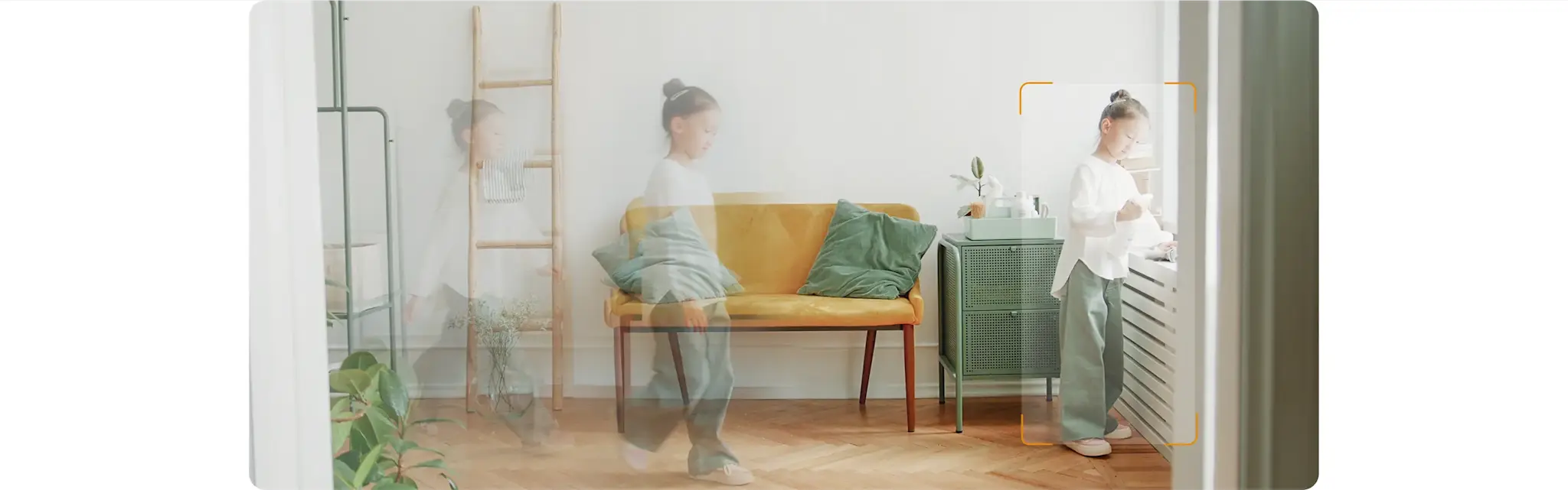 Imou Ranger Mini Integrated-Bracket 3K Image Full-color Night Vision 360 Rotate Indoore Smart Security Camara 5pm - White