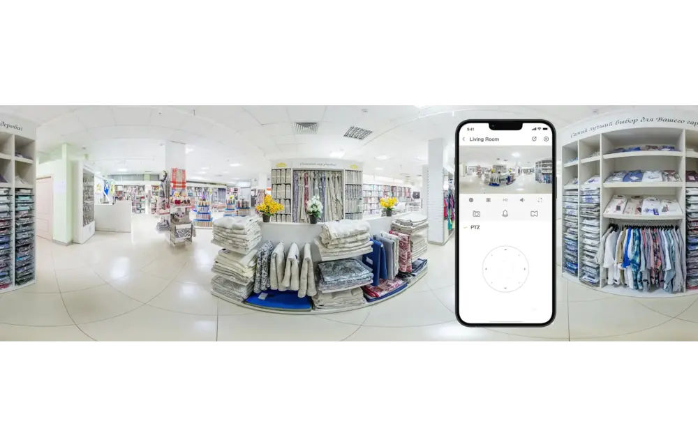 Imou Ranger Mini Integrated-Bracket 3K Image Full-color Night Vision 360 Rotate Indoore Smart Security Camara 5pm - White