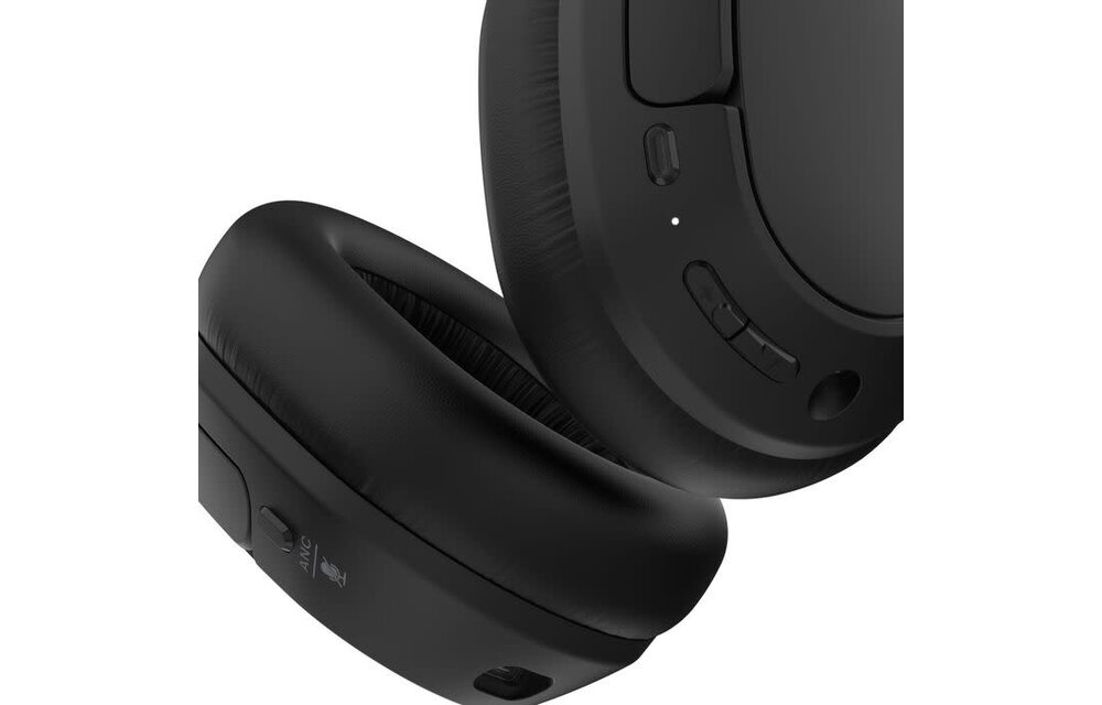 Belkin SoundForm isolate Noise Cancelling Over Ear Wireless Headphones - Black
