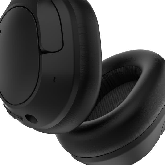 Belkin SoundForm isolate Noise Cancelling Over Ear Wireless Headphones - Black