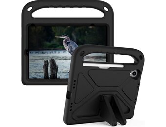 EVA Kids Safe Handle Stand Shockproof with Pencil Holder Case For Apple iPad Mini 8.3" 6th/7th Gen  - Black
